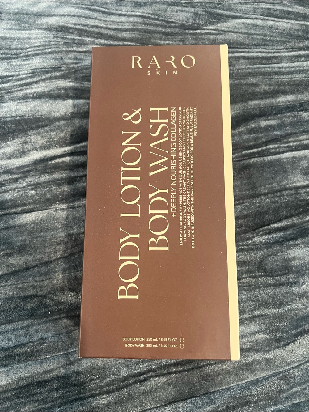 Raro Skin Body Lotion & Body Wash - Brown